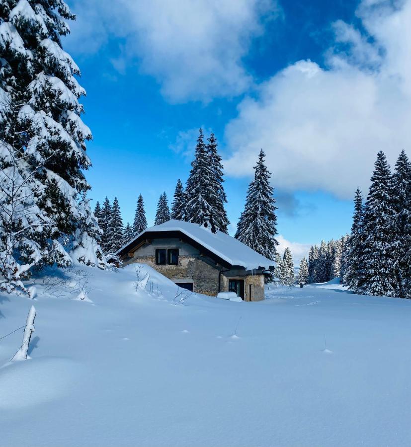 Hotel La Loge De La Dolarde - Chambre Nord-Est Prémanon Exteriér fotografie