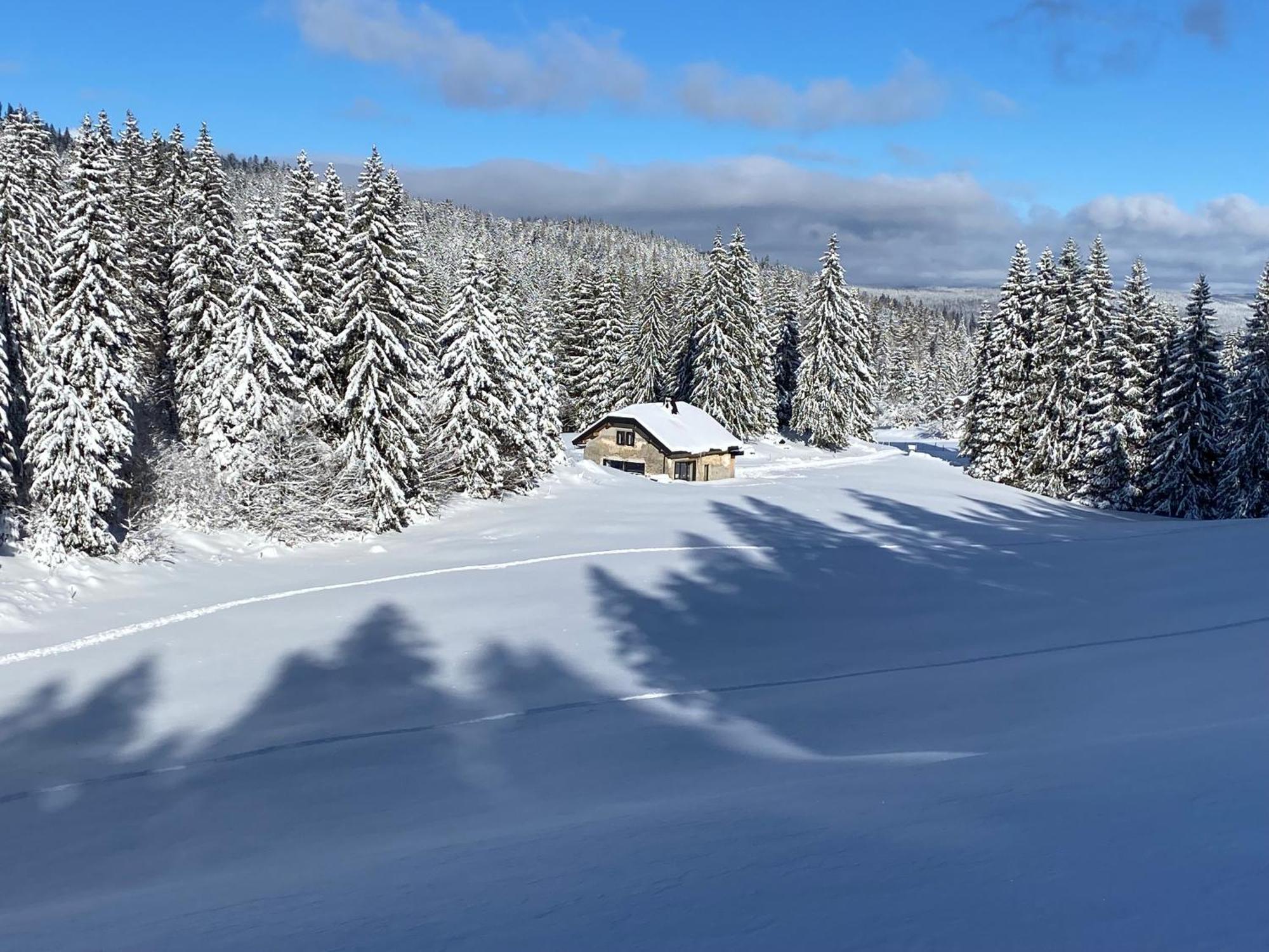 Hotel La Loge De La Dolarde - Chambre Nord-Est Prémanon Exteriér fotografie
